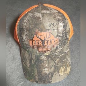 NWOT Port Authority Realtree Xtra / Neon Orange Structured Camo & Mesh Back Cap